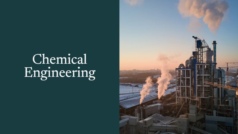 Slide 1: Chemical Engineering