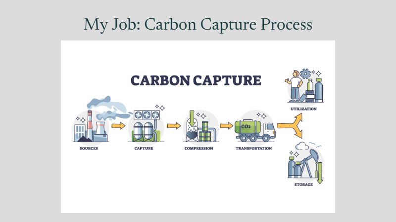 Slide 10: My Job: Carbon Capture Process